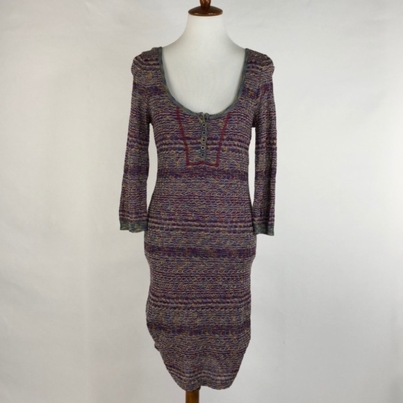 Anthropologie Dresses & Skirts - Anthropologie Knit Long Sleeve Sweater Dress